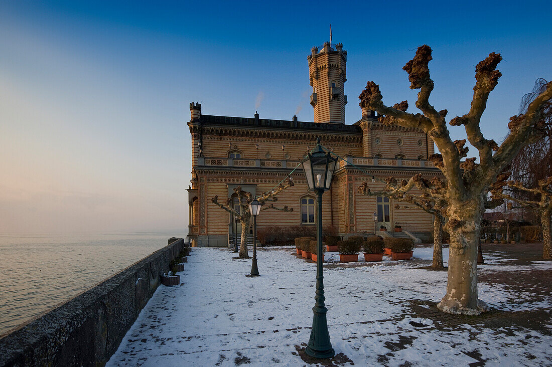 Montfort castle, Langenargen, Lake Constance, Baden-Württemberg, Germany