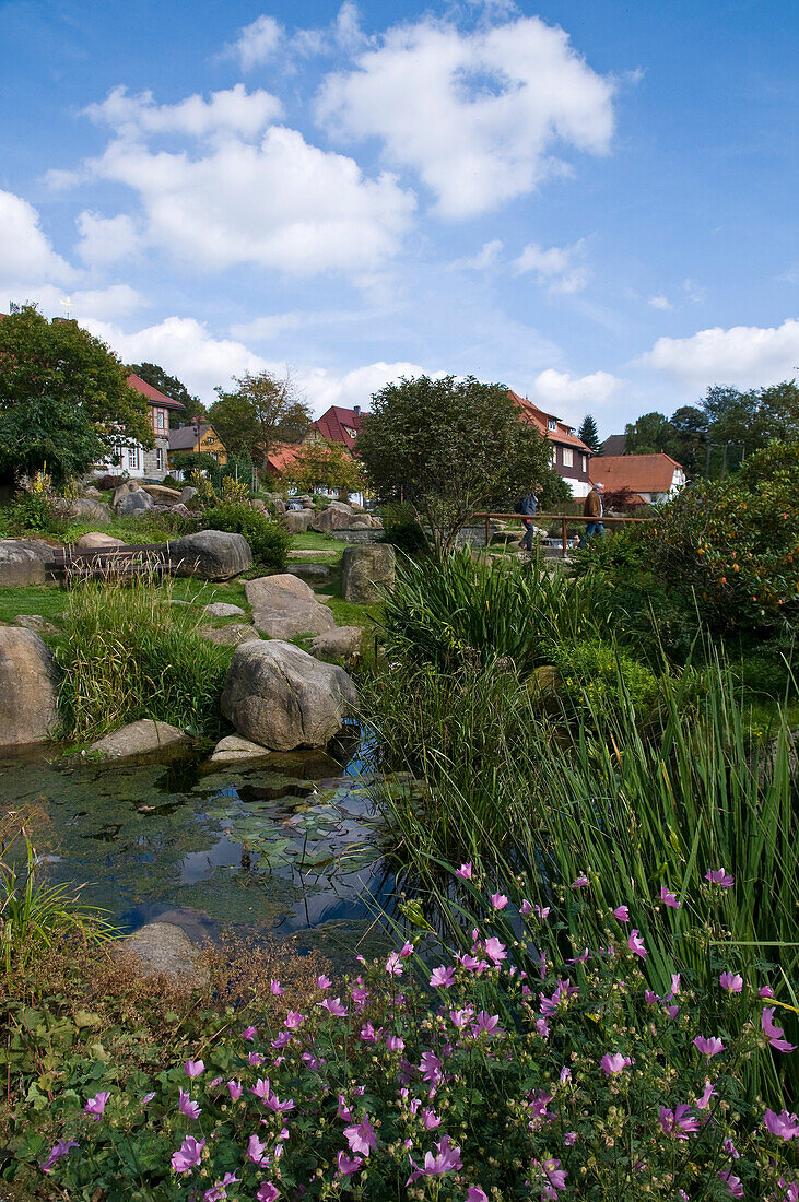 Spa Gardens, Schierke, Harz, Saxony-Anhalt, Germany