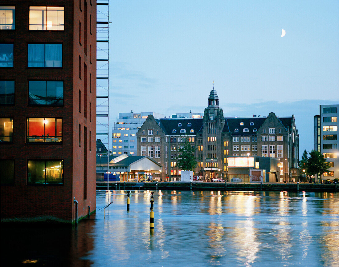 Hotel, Oostelijke Handelskade, Zeeburg, Amsterdam, the Netherlands