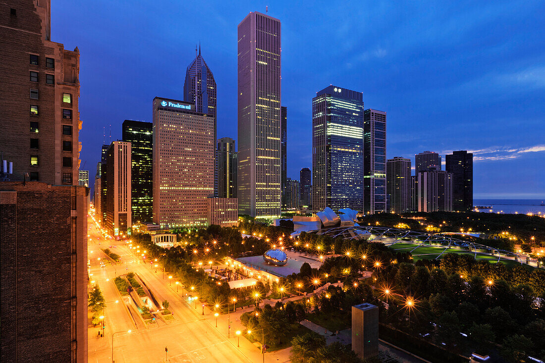 Millennium Park in Chicago, Chicago, Illinois, USA