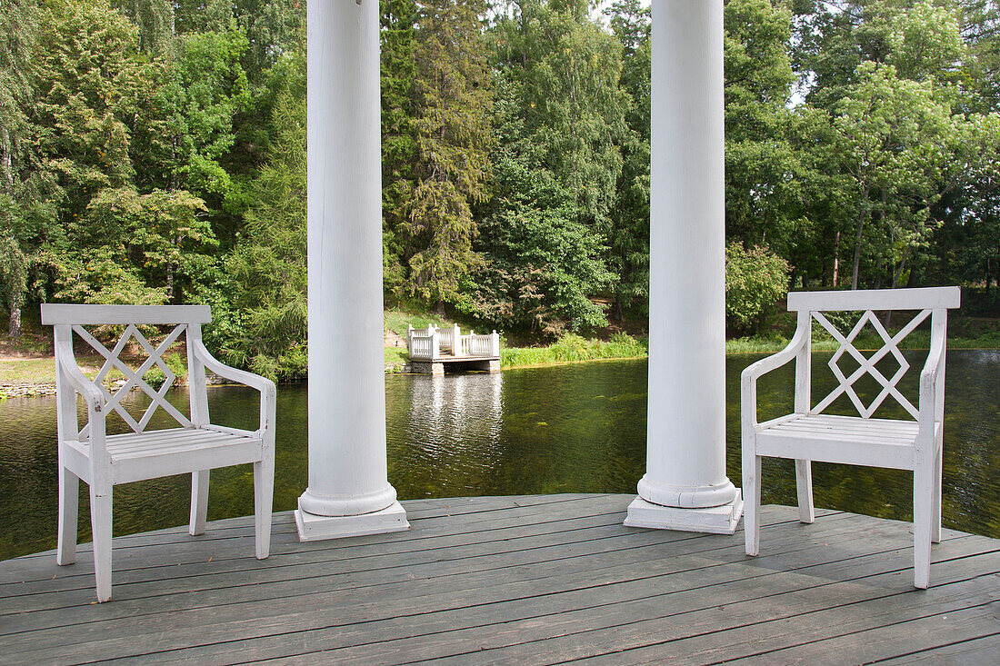 Deck By a Pond, Estonia