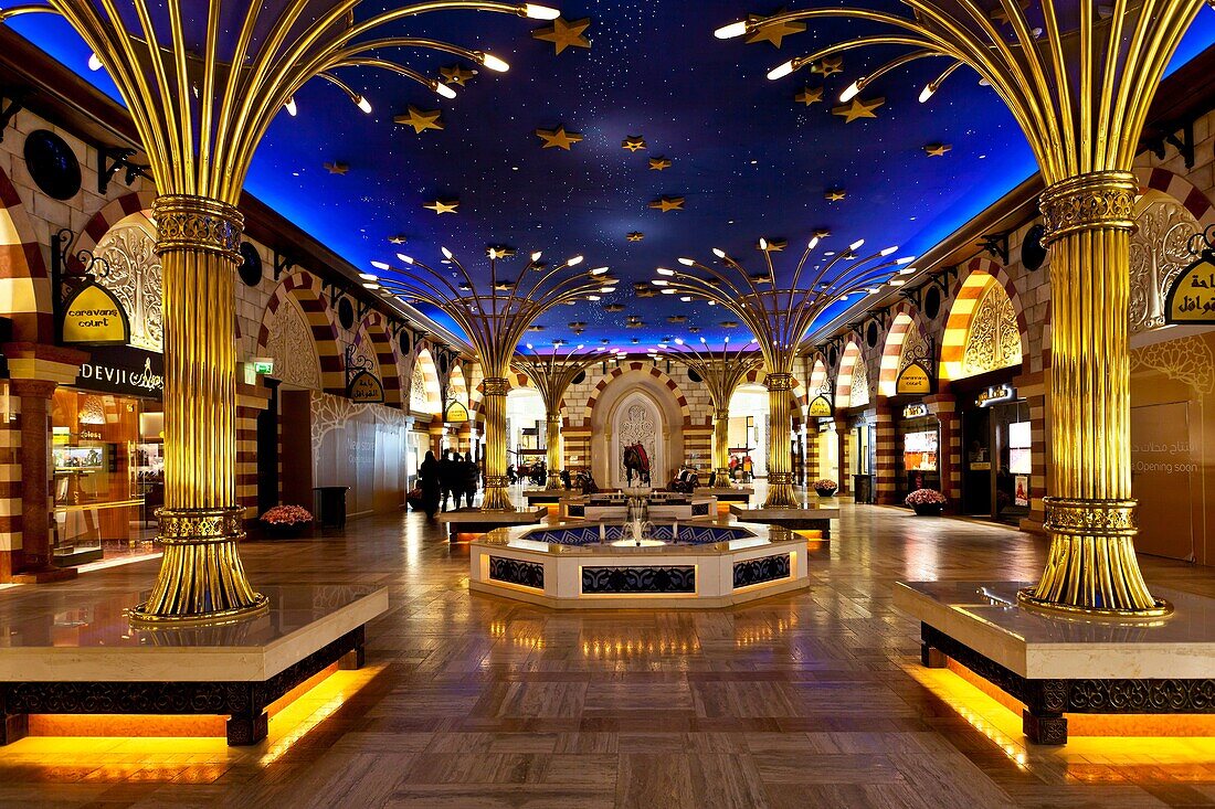 The Gold Souq at the Dubai Mall in Dubai, UAE