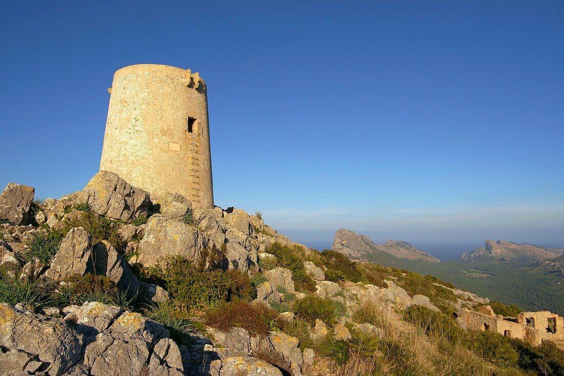 Talaia of Albercutx XVI century Peninsula de Formentor Pollença Mallorca Baleares Spain