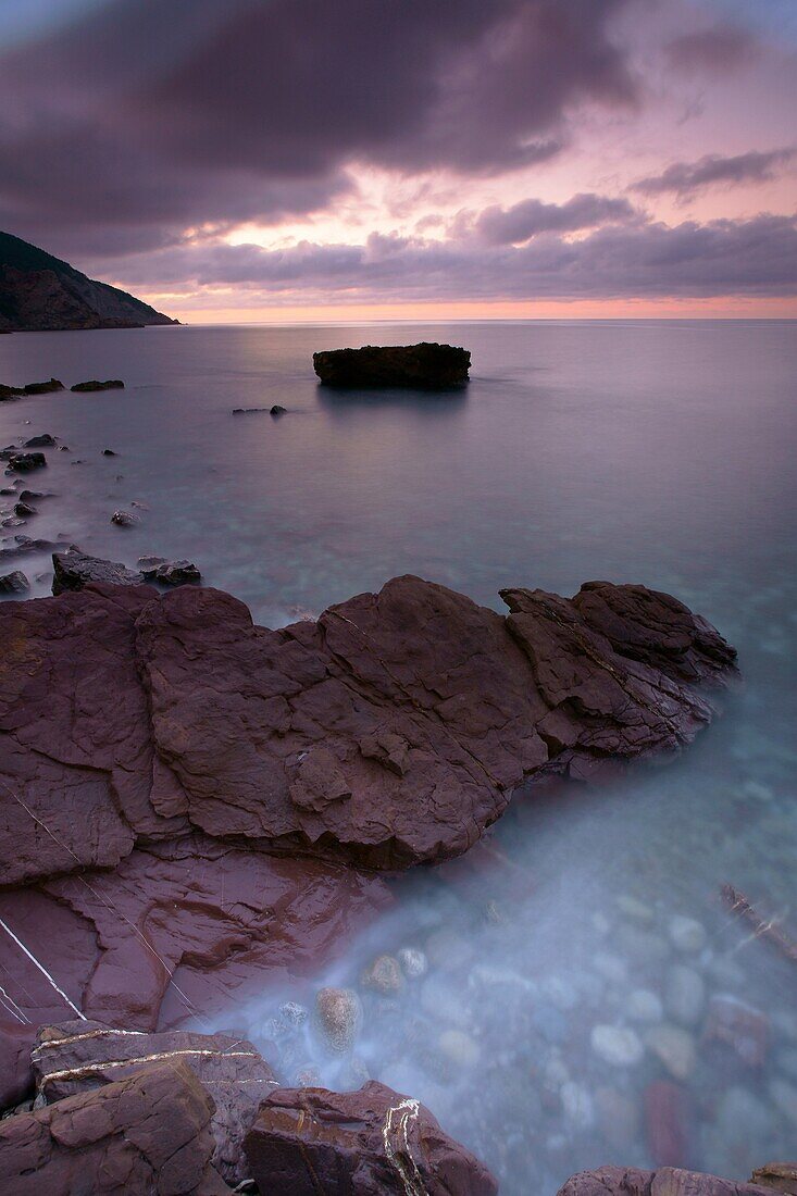 Port des Canonge Banyalbufar Spanien Balearische Inseln Mallorca Tramuntana