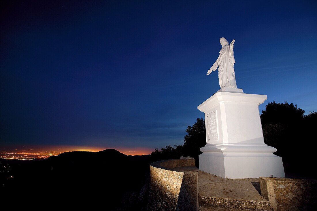 Cor de Jesus Esporles Sierra de Tramontana Mallorca Balearische Inseln Spanien