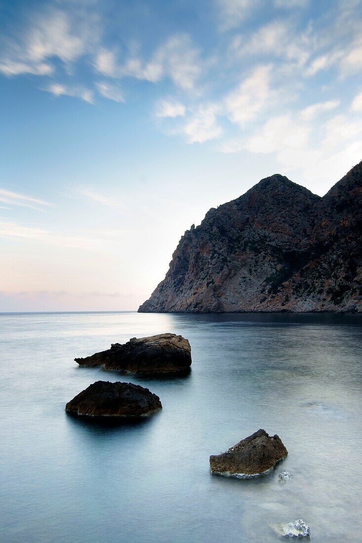 Cala Basset Morro de Sa Ratjada Ponent Andratx Mallorca Balearen Spanien