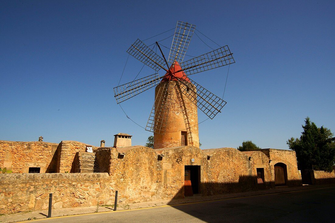 Mühle den Xina, Algaida Mallorca Illes Balears Es Pla Spanien