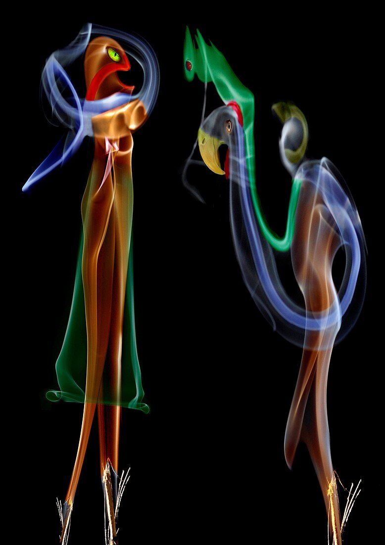 Insence smoke image