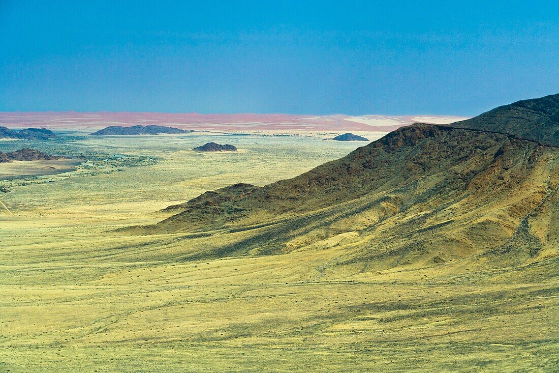 Aerial view over Namibia, Africa