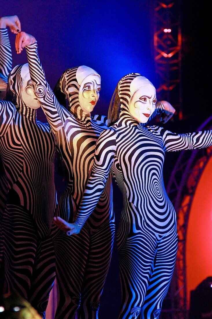 Premiere in Kuwait of the new Cirque du Soleil Show. November 2010