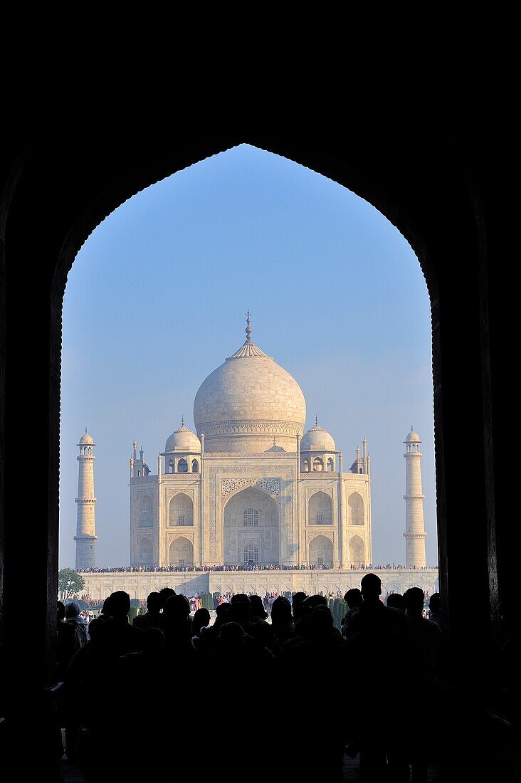 India, Uttar Pradesh, Agra, World Heritage Site, The Taj Mahal
