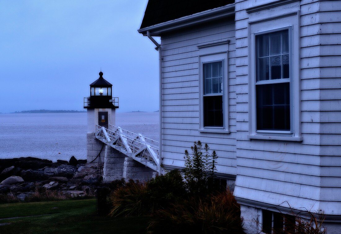 Marshall Point Light Station, Port Clyde, Maine, USA  Est  1832