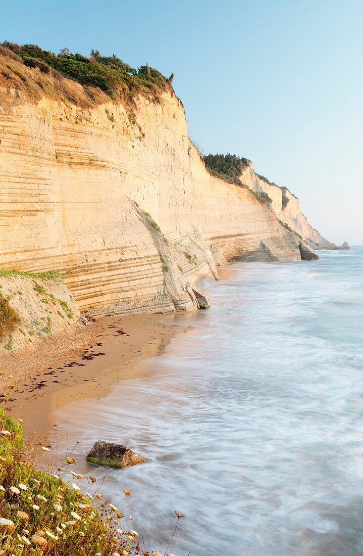 Sunset Beach Peroulades Corfu