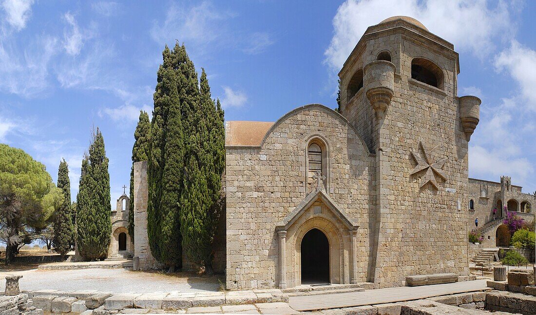 The Filerimos Monastery Island of Rhodes Greece