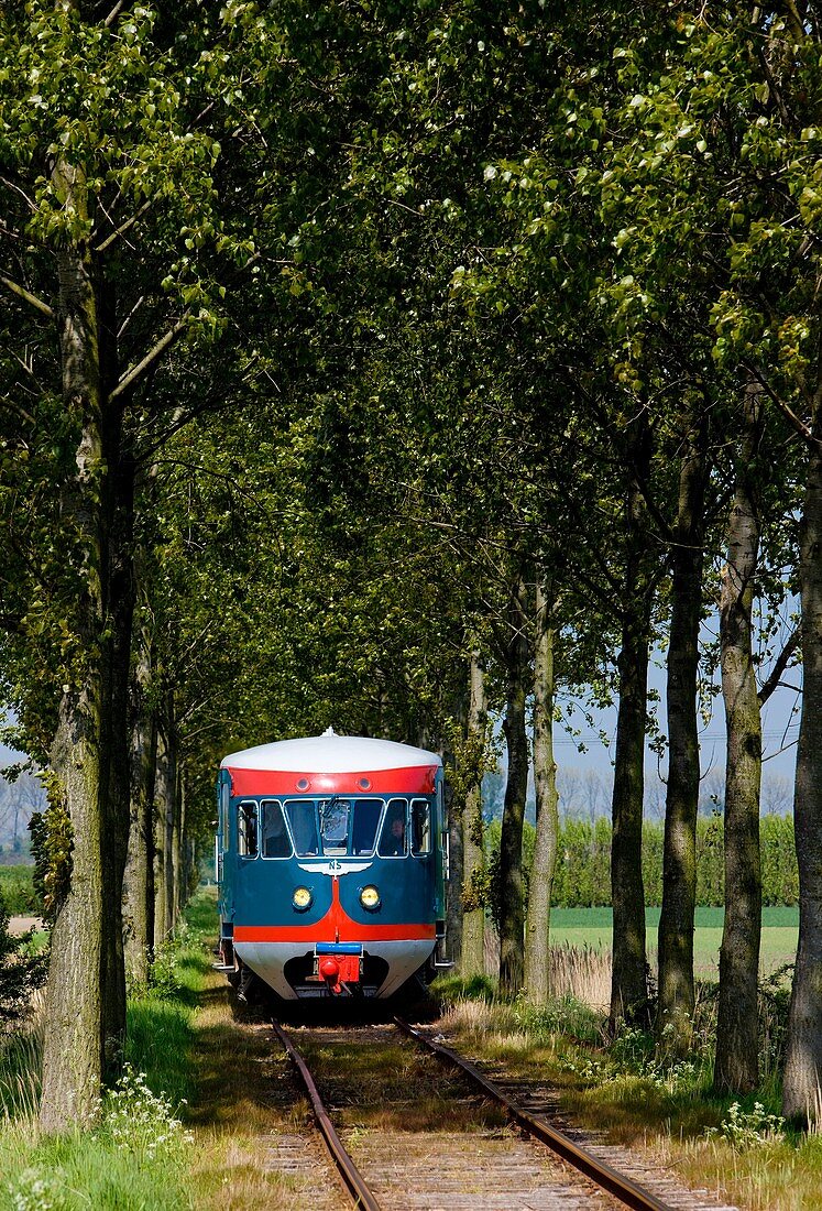 engine coach, Goes - Hoedekenskerke, Zeeland, Netherlands