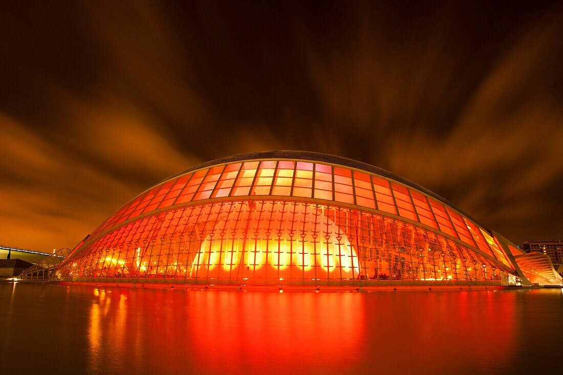 Hemisferic, City of Arts and Sciences, Valencia, Comunidad Valenciana, Spain