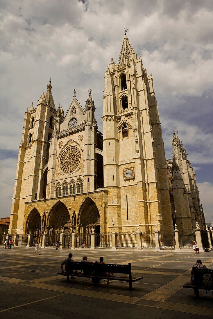 Cathedral of Santa Maria de Regla, León. Castilla y León. Spain.