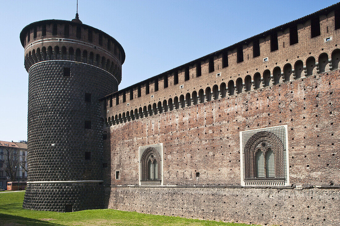 Sforzesco castle, Milan