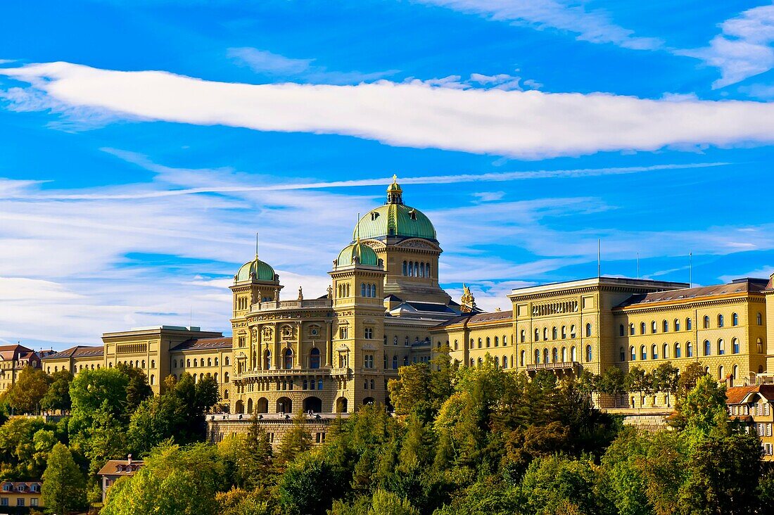 Parliament Building Federal Palace of Switzerland, Bern, Canton Bern, Switzerland