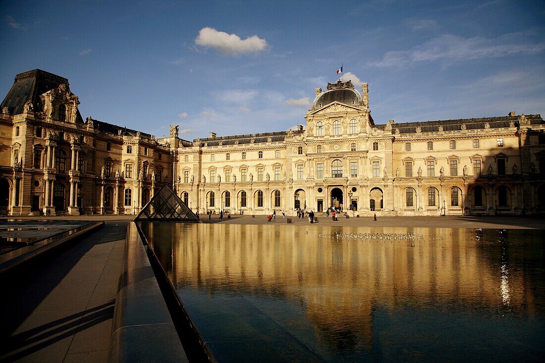 Sully Wing of Musee du Louvre, Paris, France