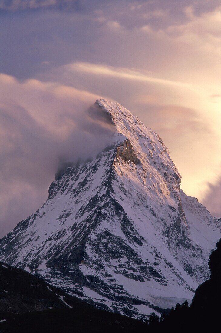 challenge, clouds, cold, Matterhorn, mountain, sky, . Challenge, Clouds, Cold, Holiday, Landmark, Matterhorn, Mountain, Sky, Snow, Switzerland, Europe, Tourism, Travel, Vacation