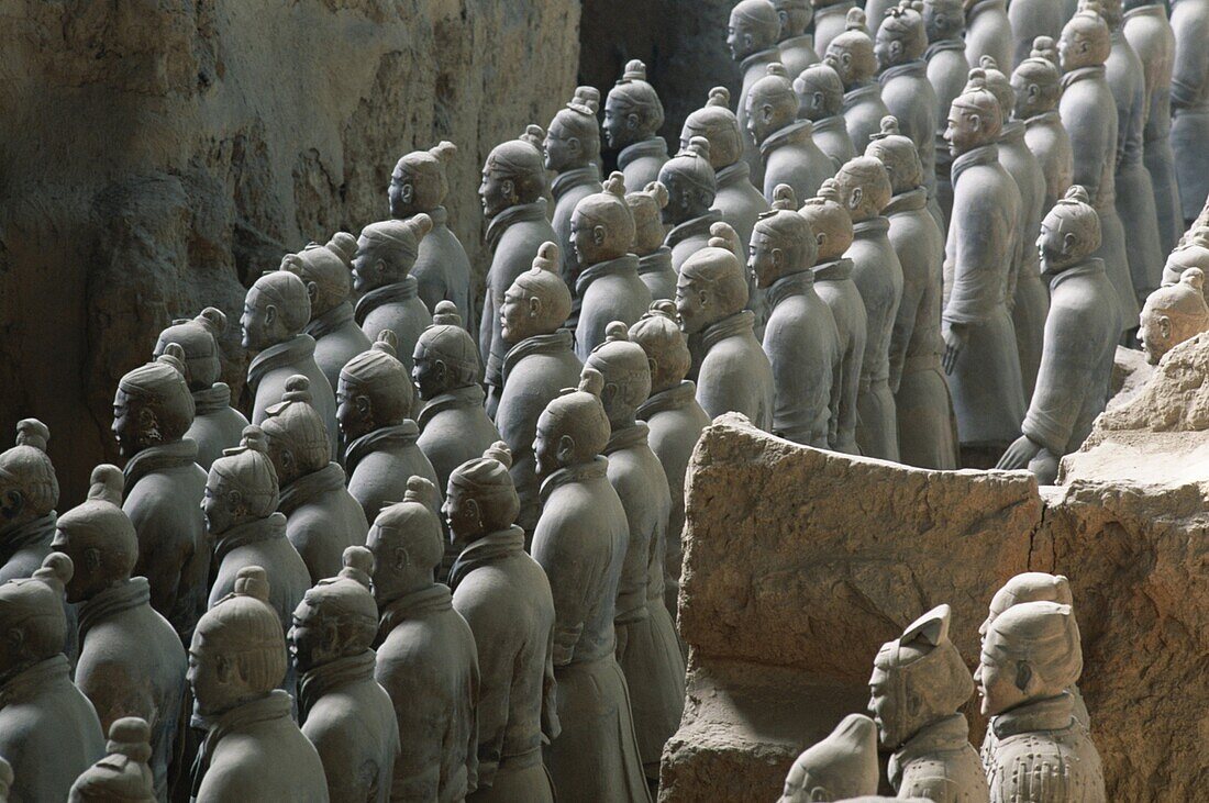 China, Asia, Qin Dynasty, Shaanxi Province, Terraco. Army, Asia, China, Dynasty, Formation, Heritage, Holiday, Landmark, Province, Qin, Shaanxi, Terracotta, Terracotta warriors, Tou