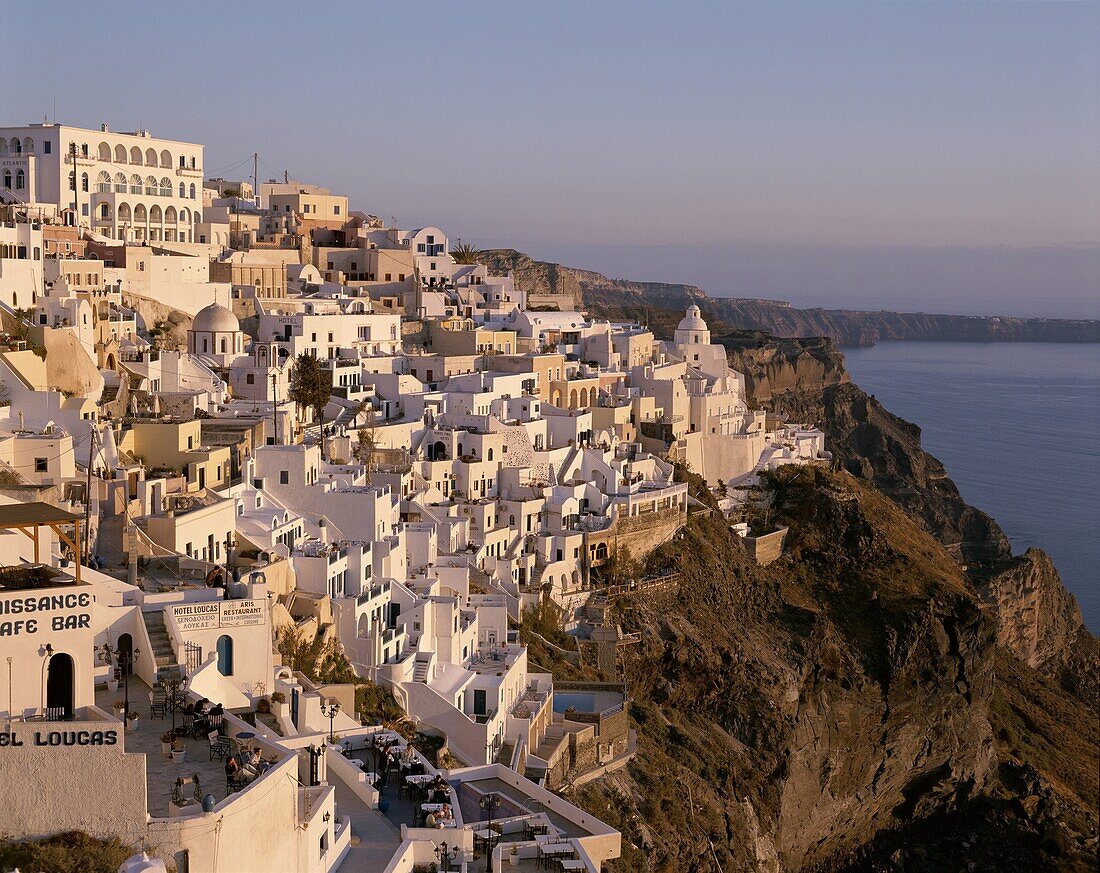 Cyclades Islands, Fira, Greece, Santorini, Thira, . Cyclades, Fira, Greece, Europe, Holiday, Islands, Landmark, Santorini, Thira, Tourism, Travel, Vacation