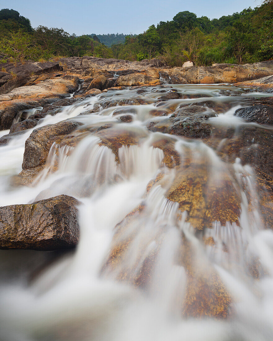 Course of the Than Sadet river, Koh Phangan Island, Thailand