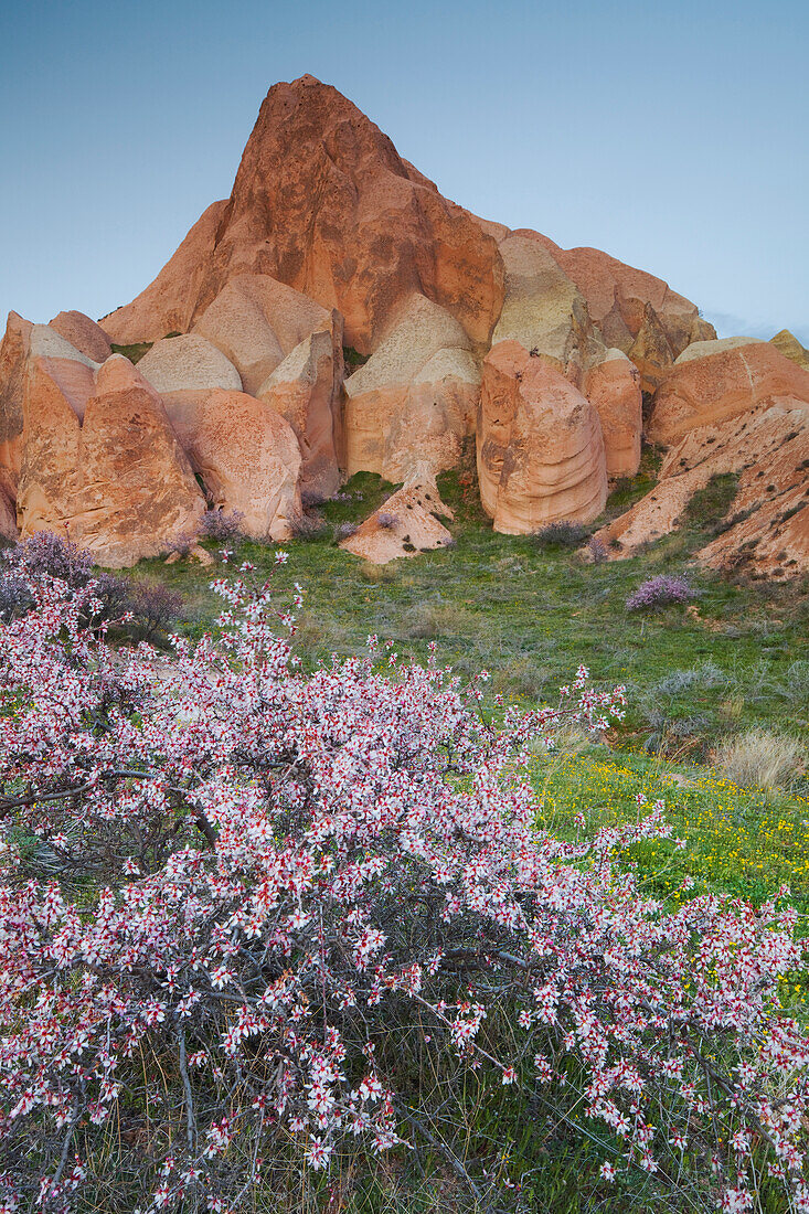 Tuffstein Erosion, Nationalpark Göreme, UNESCO Weltnaturerbe, Kappadokien, Anatolien, Türkei