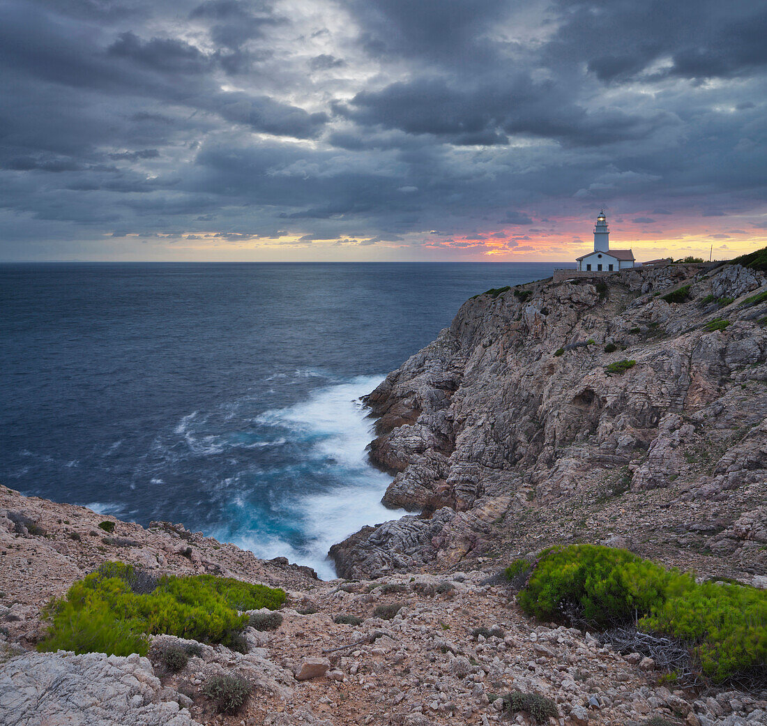 Faro de Capdepera, Punta de Capdepera, Capdepera, Mallorca, Spanien