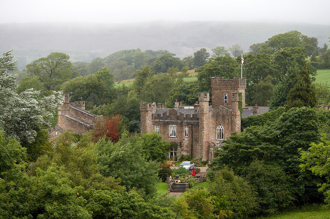 Augill Castle, Hotel mit Restaurant nach Vereinbarung, Kirkby Stephen, Cumbria, England, Grossbritannien, Europa