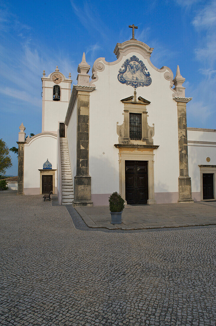 Kirche Igreja Sao Lourenco de Matos, Almancil, Algarve, Portugal, Europa
