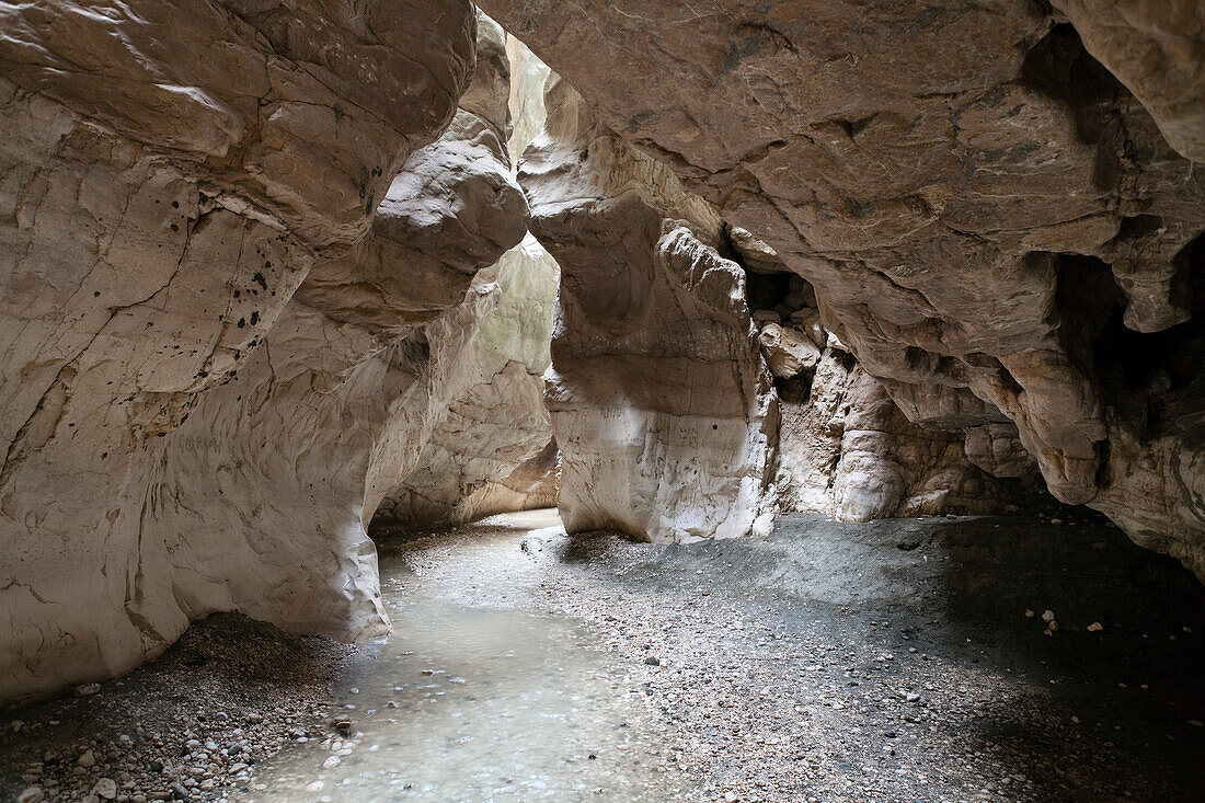 Schlucht von Saklikent bei Tlos und Fethiye, Klamm, lykische Küste, Mittelmeer, Türkei