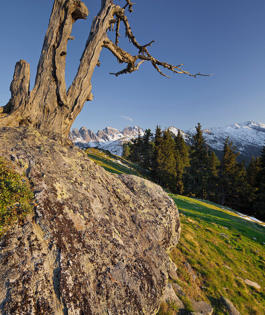 Kalkkoegel from Salfains, Stubai Alps, Tyrol, Austria
