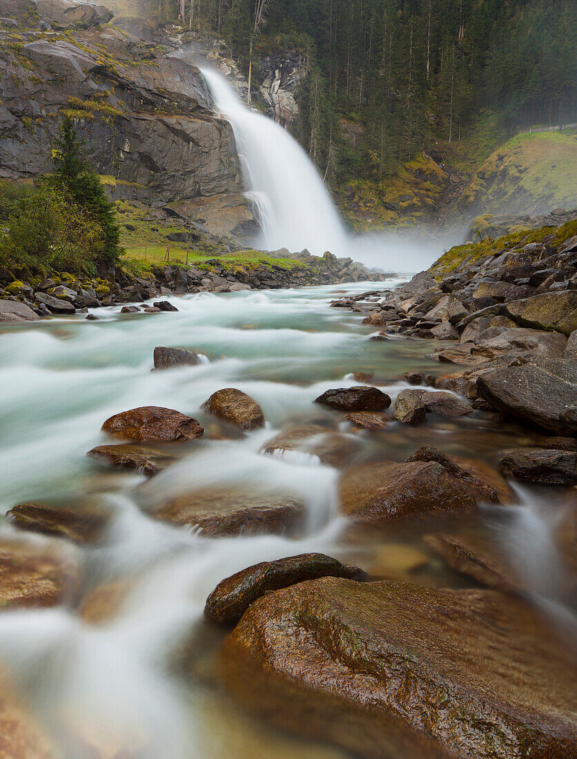 Krimmler Wasserfälle, Krimml, Gerlospass, Pinzgau, Salzburg, Österreich