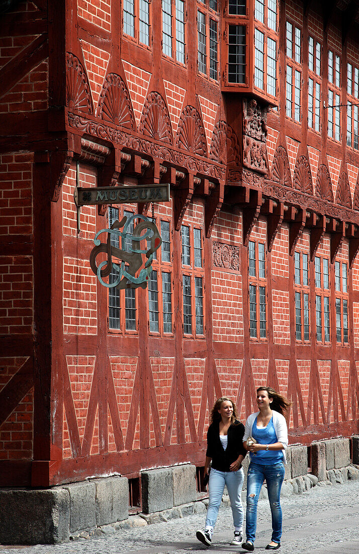 Denmark, Funen, Odense, traditional house, historic architecture