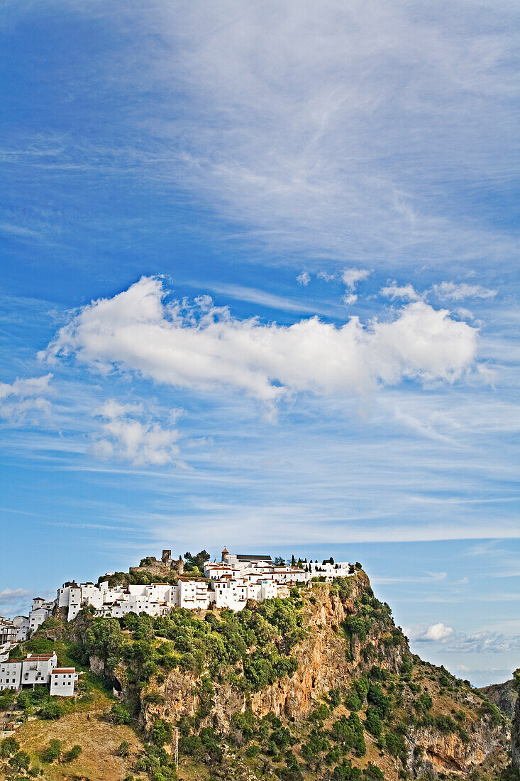 Casares, Malaga, Costa Del Sol, Andalusia, Spain