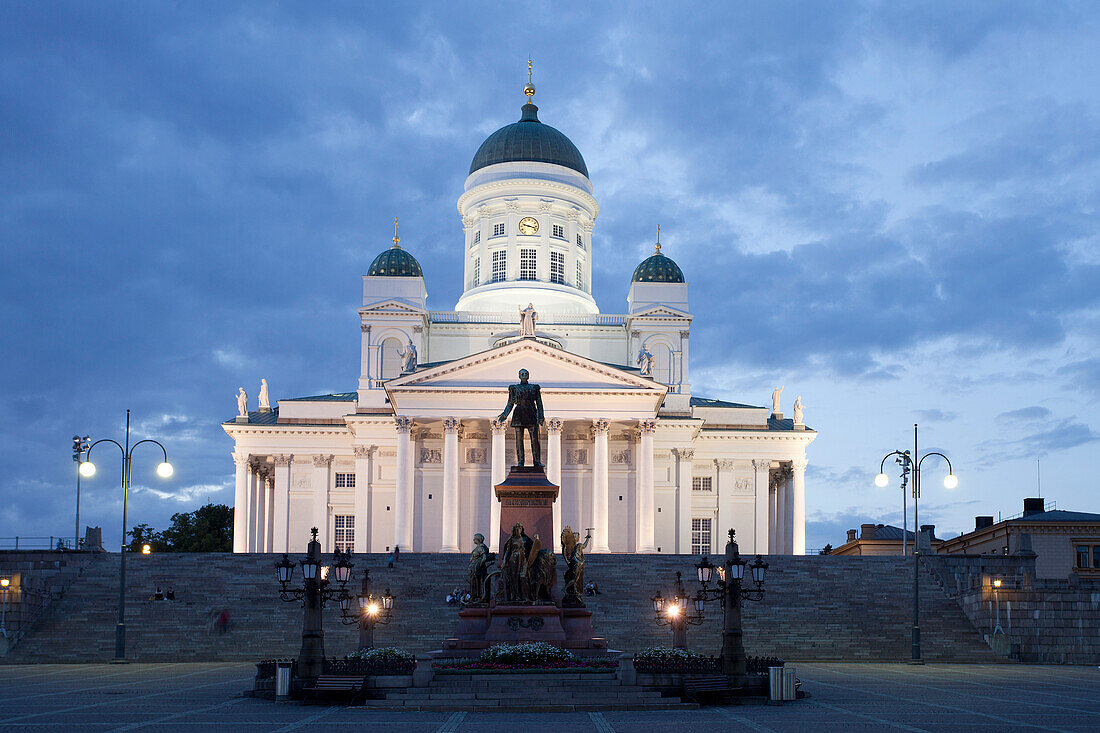 Finland, Helsinki City, San Nicolas Cathedral