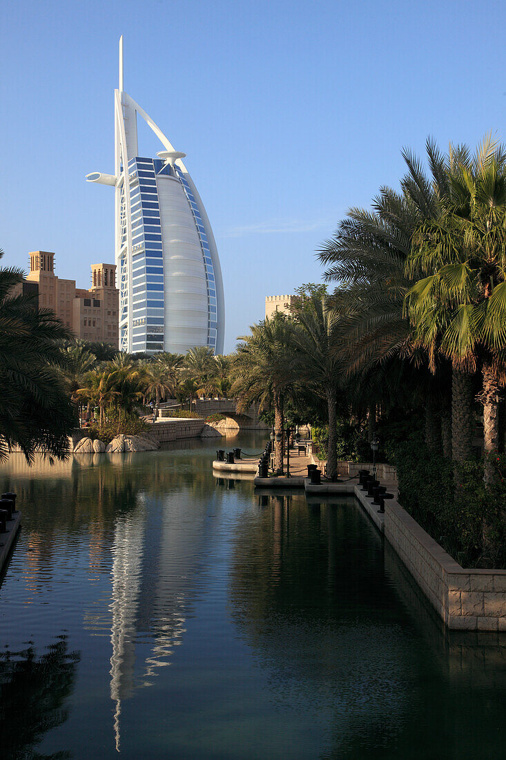 United Arab Emirates, Dubai, Burj Al Arab, Madinat Jumeirah