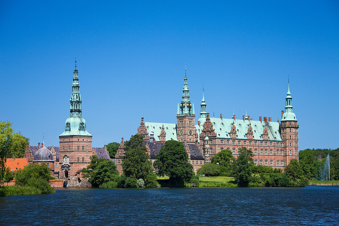 Denmark Hillerod City Frederik Slot (castle)