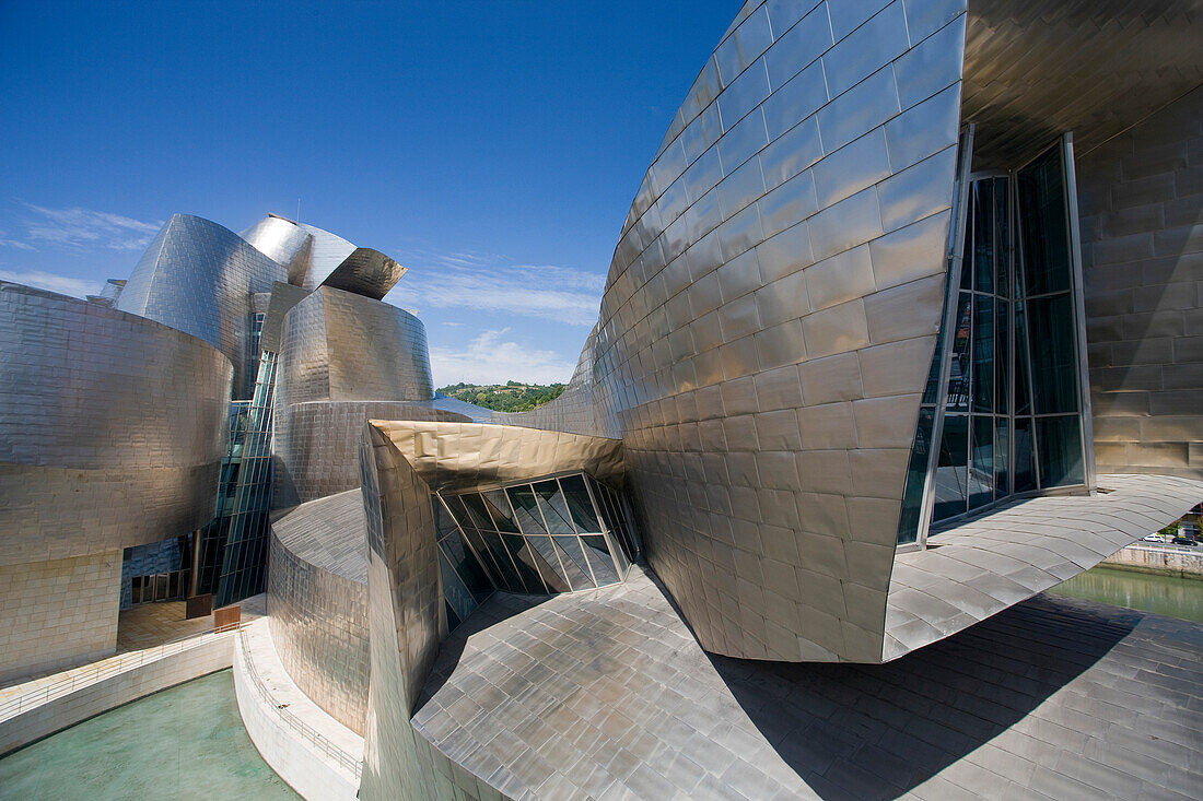 Spain-September 2009 Vasc Country Bilbao City Guggenheim Museum