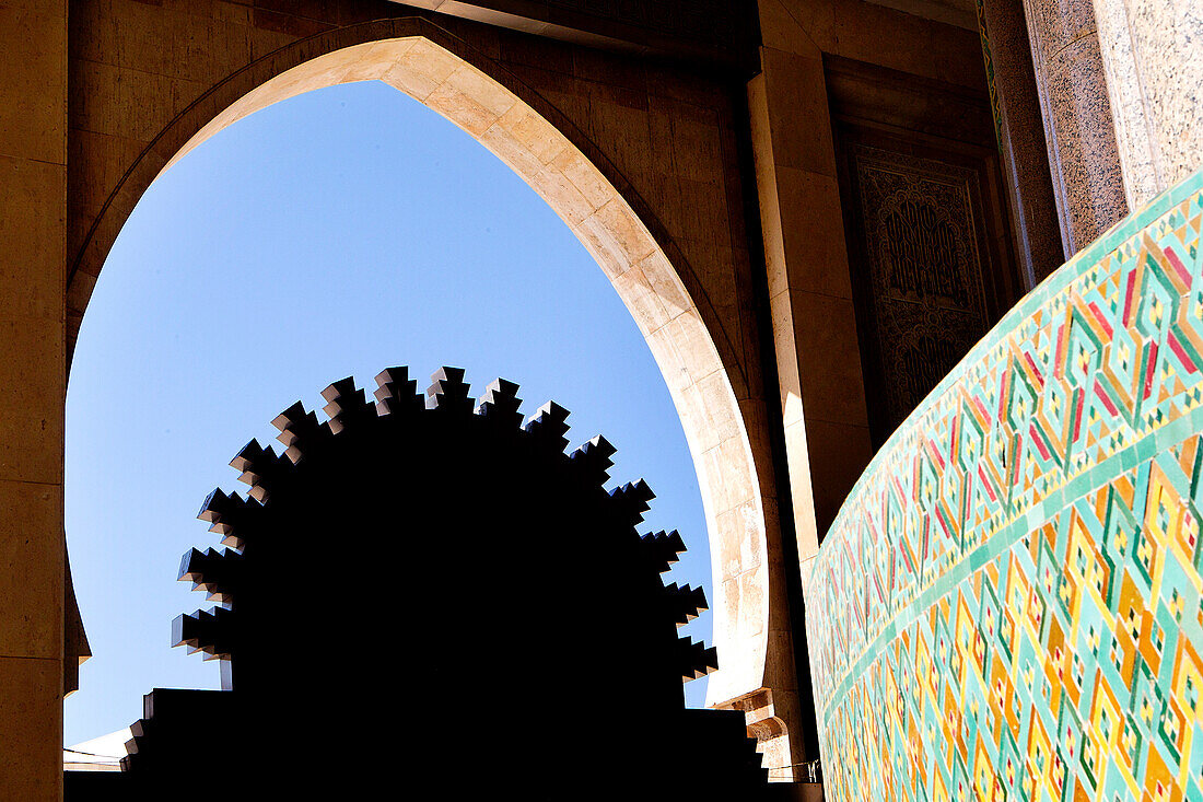 Morocco, Casablanca, Hassan II Mosque