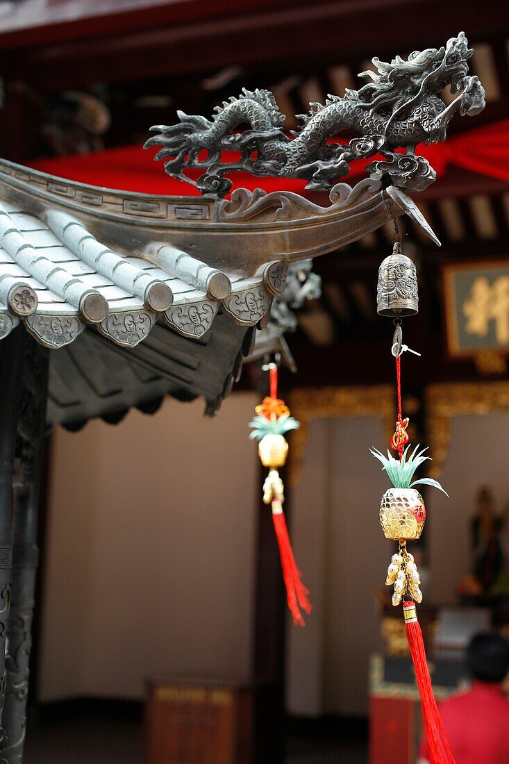 Thian Hock Keng temple. Singapore. (Singapour, Singapour)