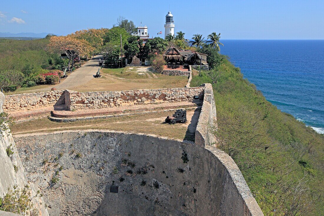 Castillo de San Pedro de la Roca 1669, UNESCO World Heritage Site, near Santiago de Cuba, Cuba