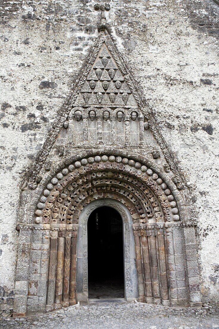 Cathedral, Doorway c  1180, Clonfert, Galway county, Ireland