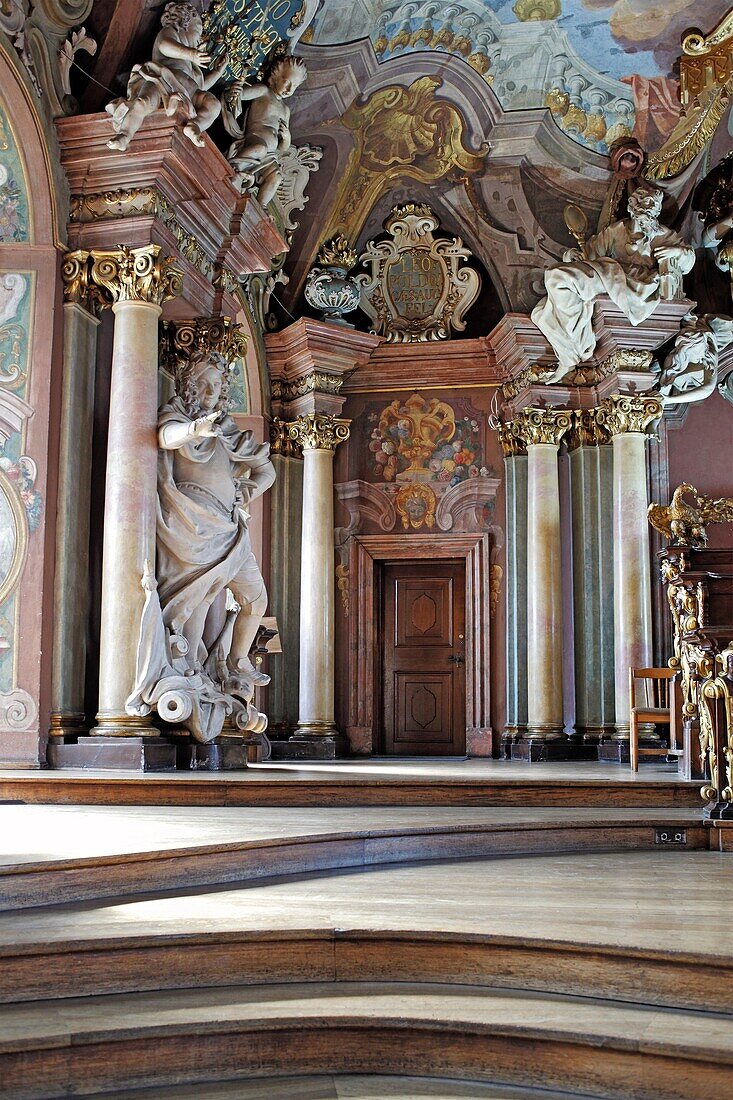 Aula Leopoldina University hall, 1732, Wroclaw, Lower Silesia, Poland