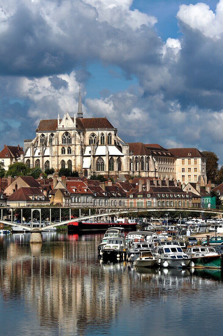 Abbey of Saint-Germain, Auxerre, Yonne department, Burgundy, France