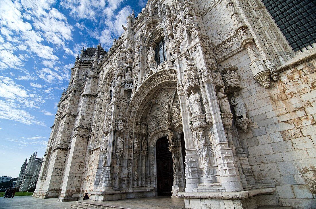 Mosteiro dos Jeronimos  Built in the early 16th century  Belem, Lisbon, Portugal