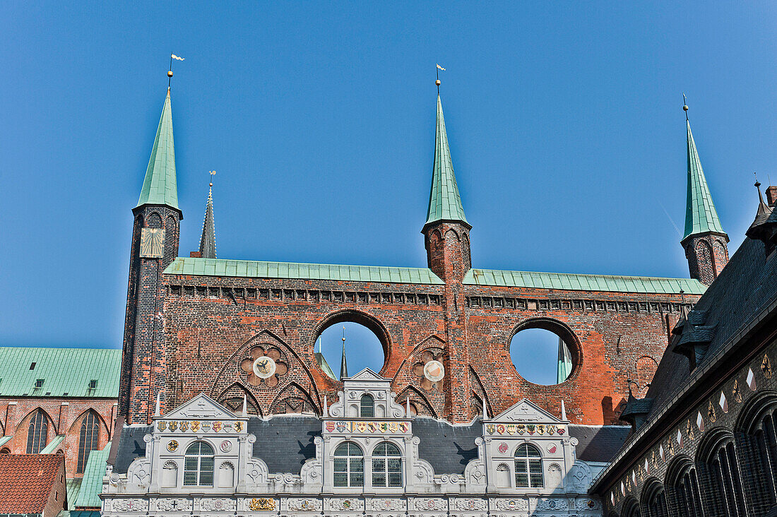 Heilig Geist Hospital, Koberg, Lübeck, Schleswig Holstein, Deutschland