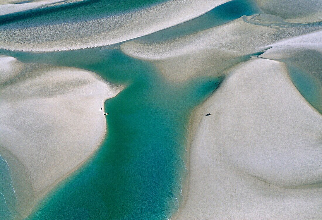 Whitehaven Beach.Whitesunday Islands. Great Barrier Reef. Australia.